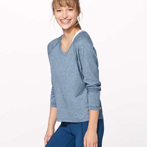 Lululemon Box It Out Open Back Long Sleeve